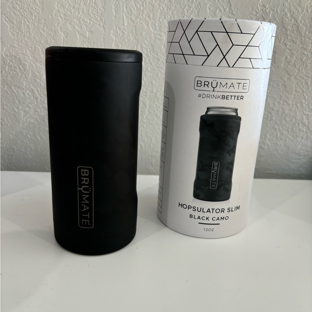 Brumate Slim in Black Camo